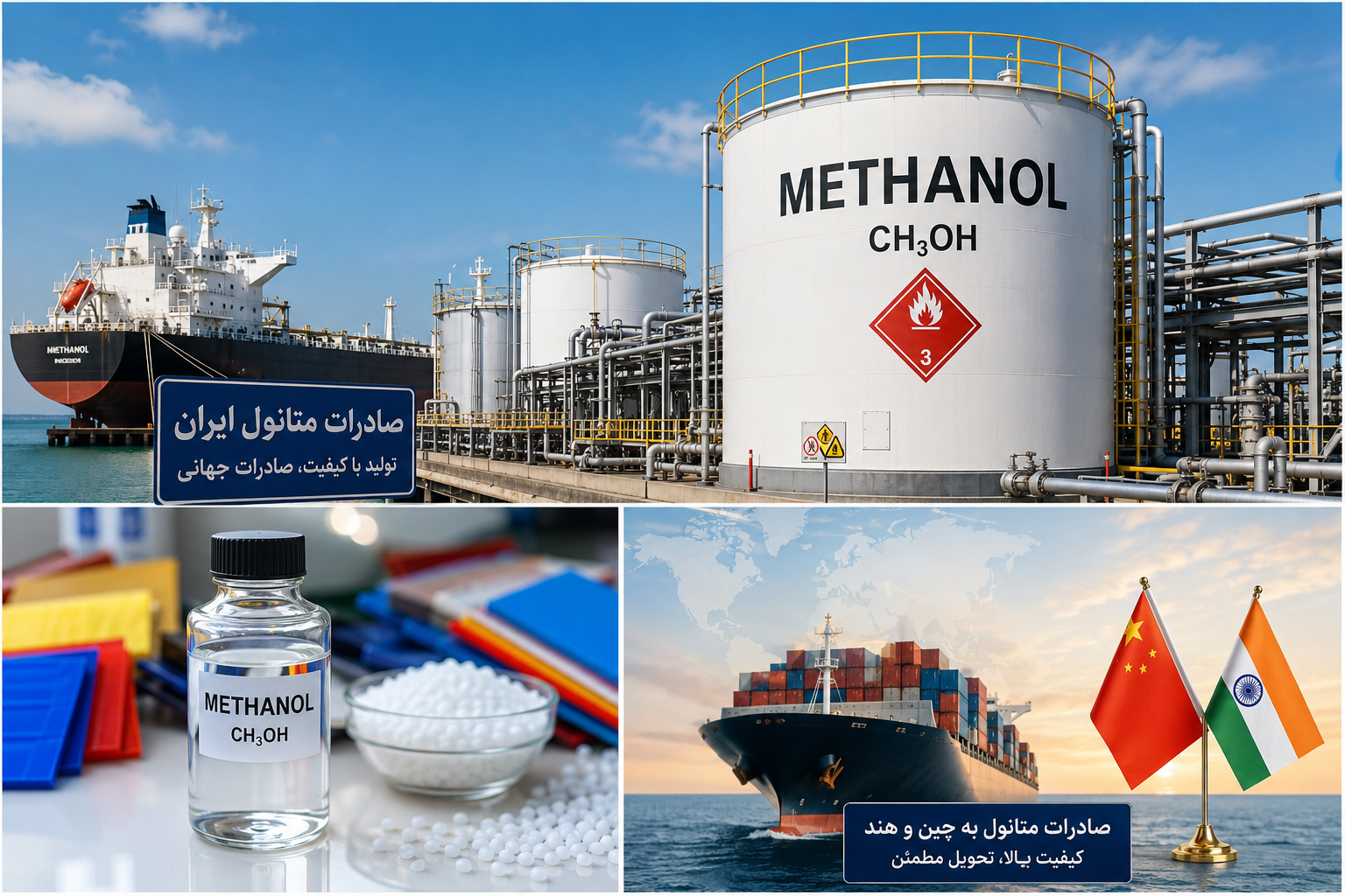 صادرات متانول