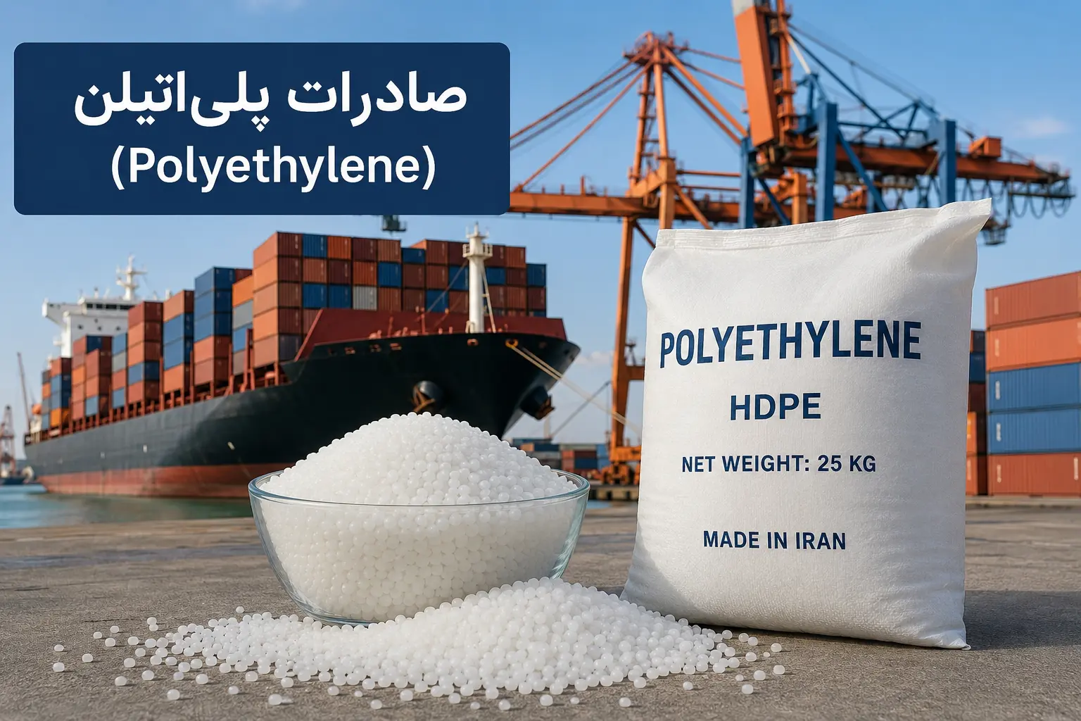 صادرات پلی‌اتیلن