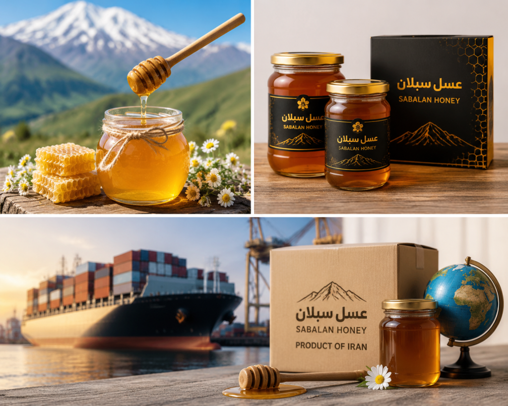Export of Sabalan honey