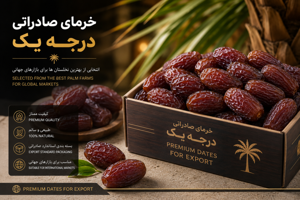 Export of premium-quality dates