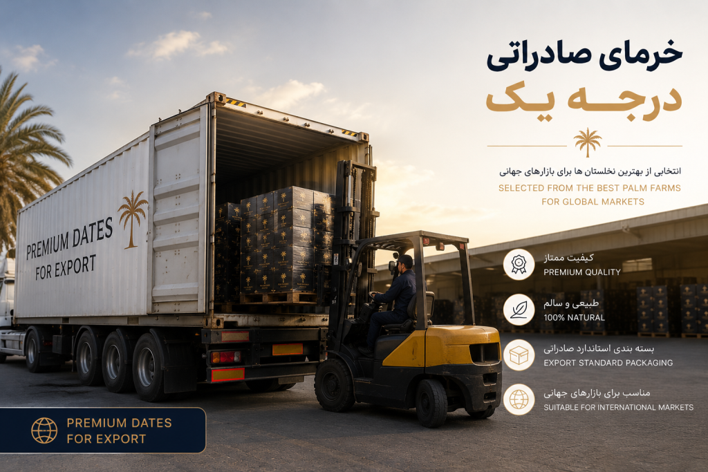 Export of premium-quality dates