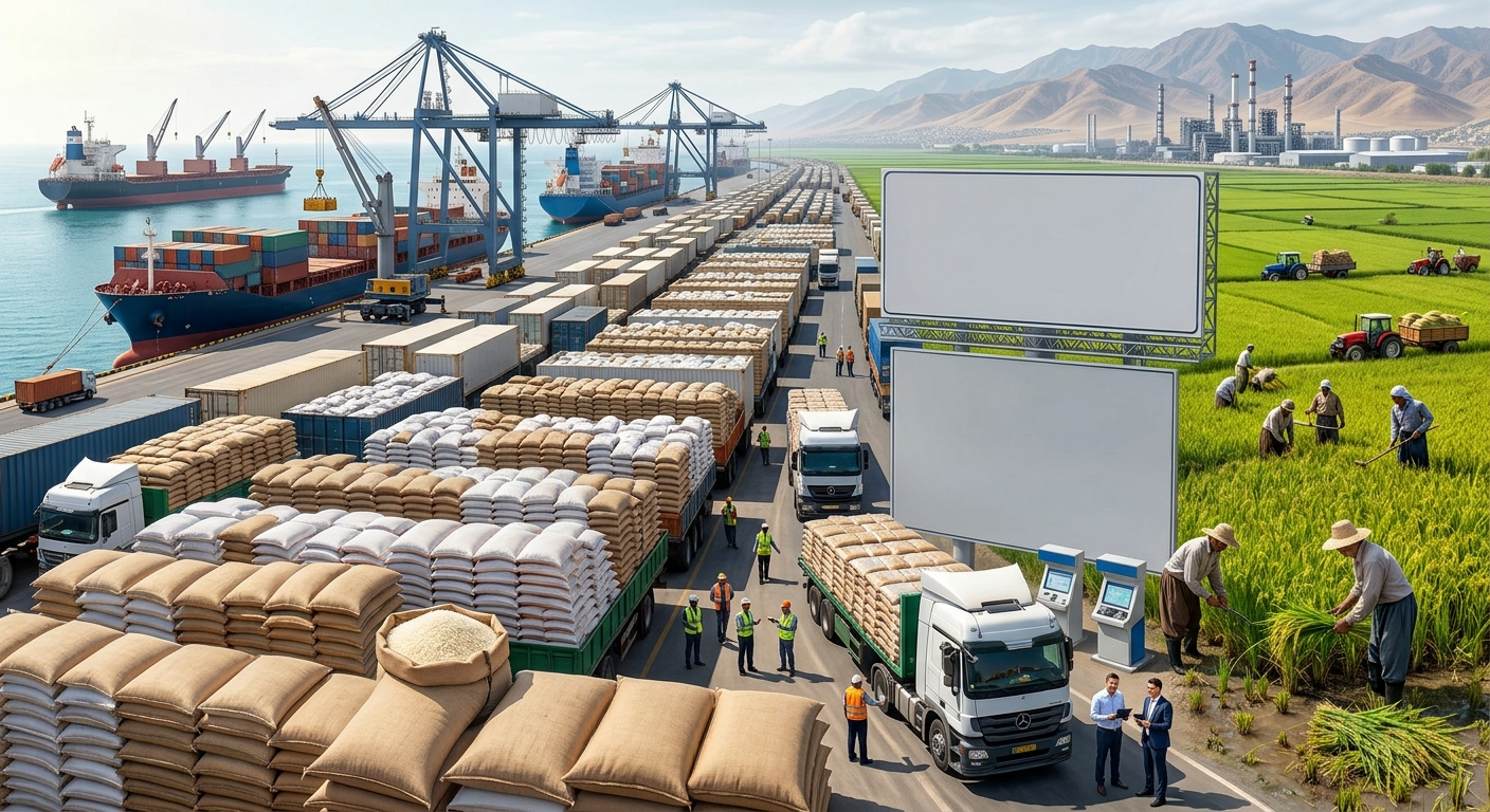 How long will the ban on rice imports remain in effect?