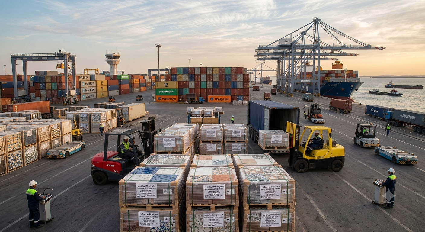 Tile exports