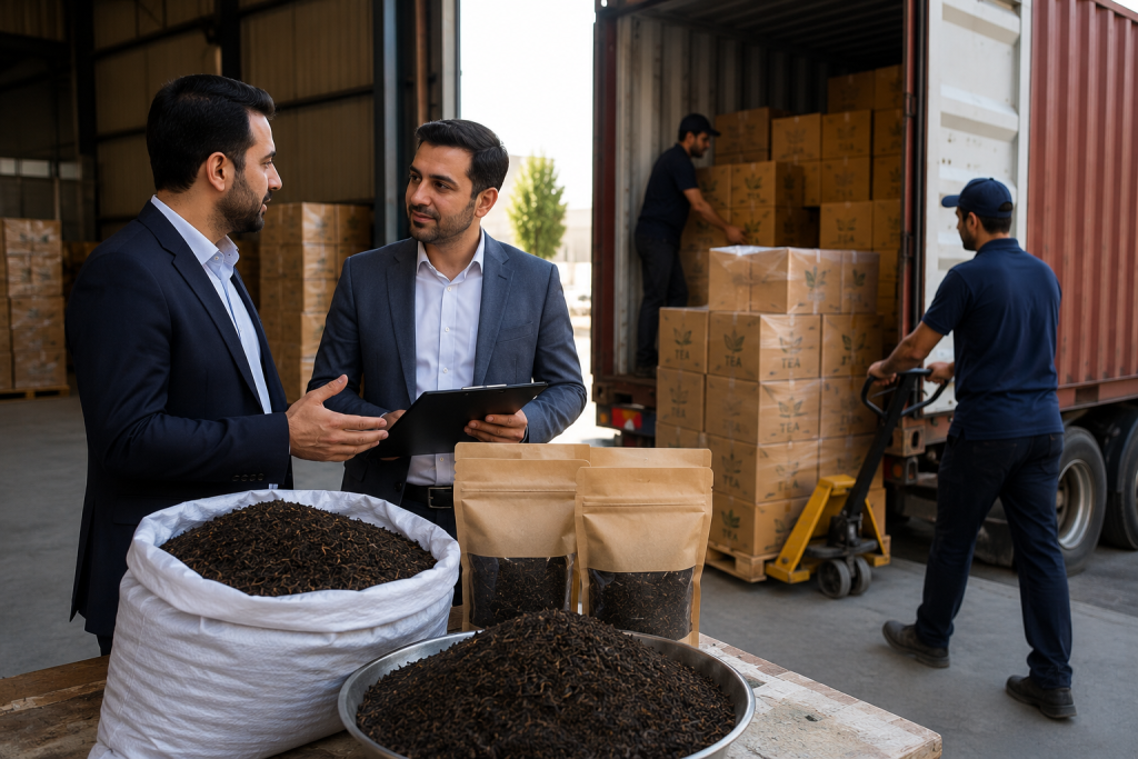 Wholesale of loose-leaf tea