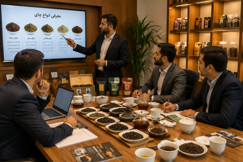 Wholesale of loose-leaf tea